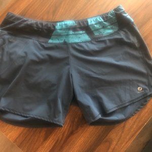 Navy Oiselle Running Shorts